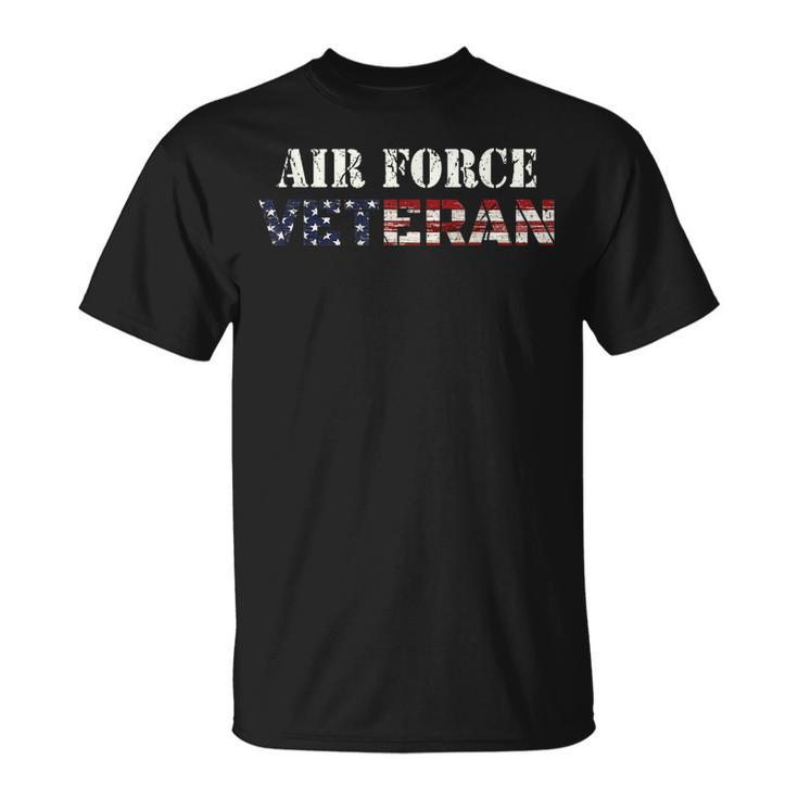 Usaf Veteran T Veterans Day Stars And StripesT-shirt