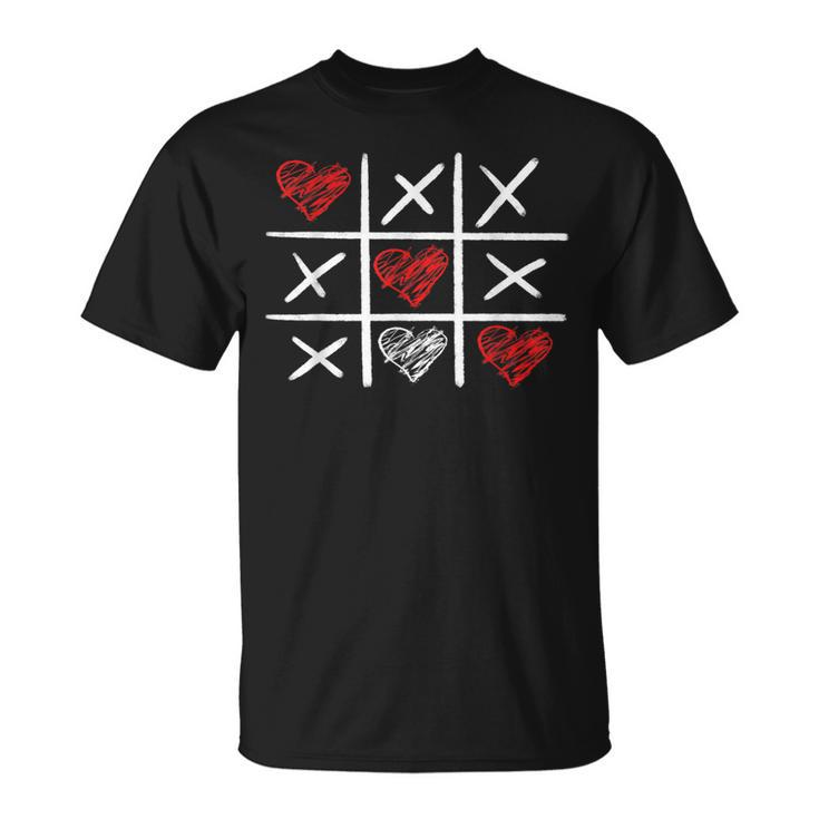 Valentines Day Tic-Tac-Toe Xo-Xo Valentine T-Shirt
