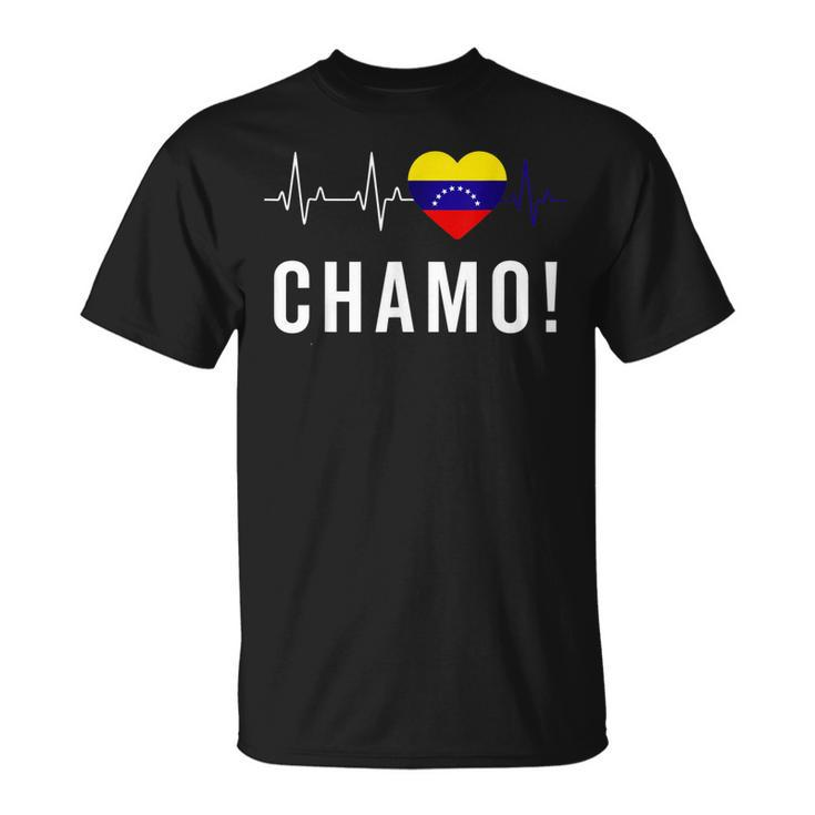 Venezuela Flag Pride Bandera Venezolana Camiseta Chamo Men  Unisex T-Shirt
