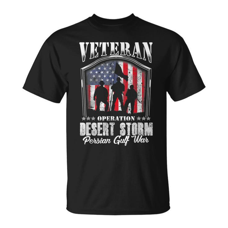 Veteran Operation Desert Storm Persian Gulf War T-Shirt
