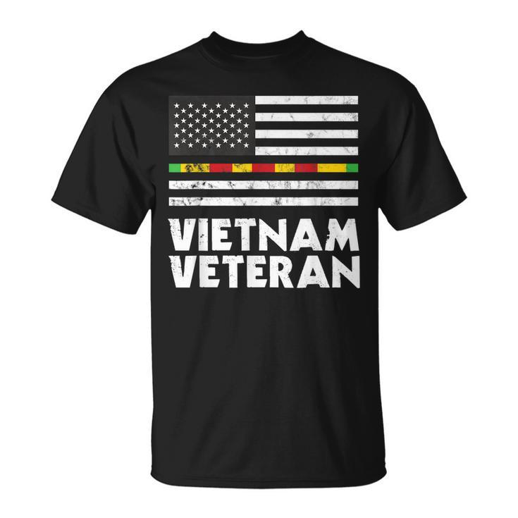 Mens Vietnam Veteran Of The United States Father´S Day T-Shirt