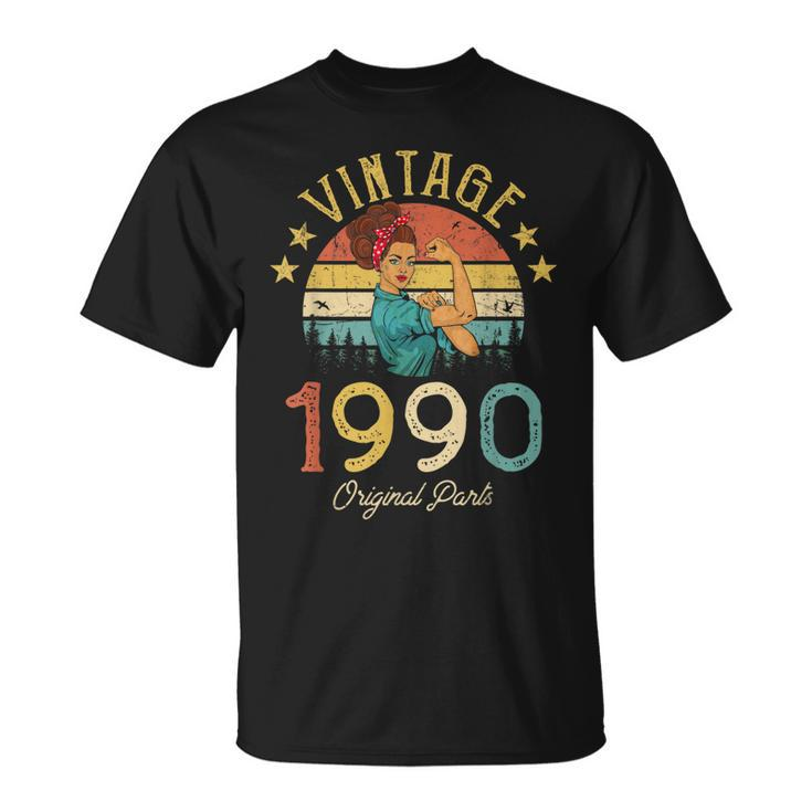 Vintage 1990 Made In 1990 30Th Birthday 30 Years Old Gift  Unisex T-Shirt