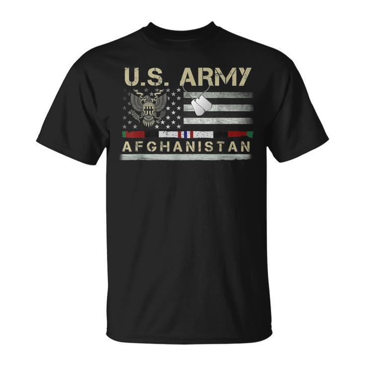 Vintage Afghanistan Veteran Us Army Military Unisex T-Shirt