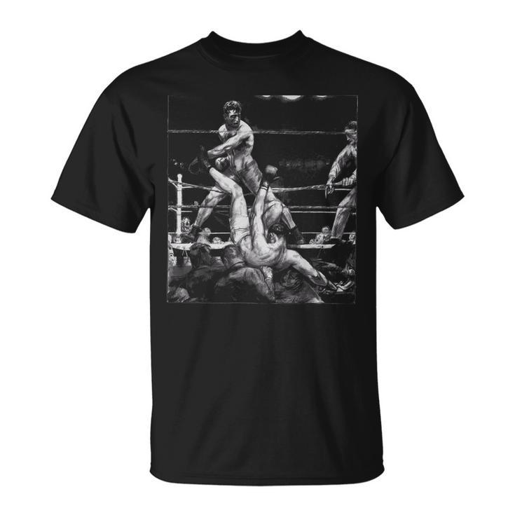 Vintage Boxer Boxing Gloves Boxing Coach T-Shirt