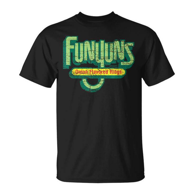 Vintage Funyuns Funy Funyuns Favorite Food Unisex T-Shirt | Mazezy