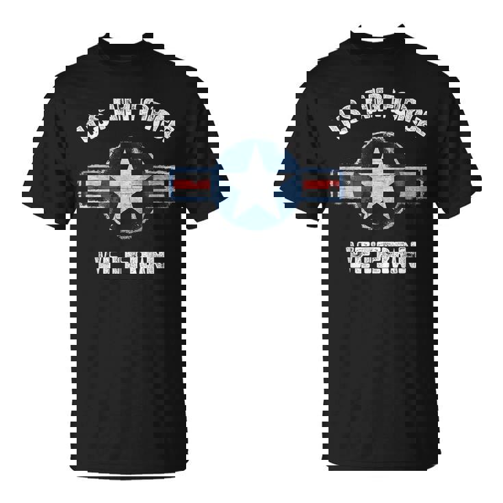 Vintage Us Air Force Veteran  - Vintage Usaf Veteran  Unisex T-Shirt