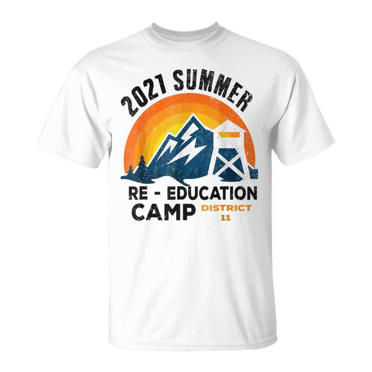 2021 Summer Reeducation Camp Military Reeducate Funny Gift Unisex T-Shirt