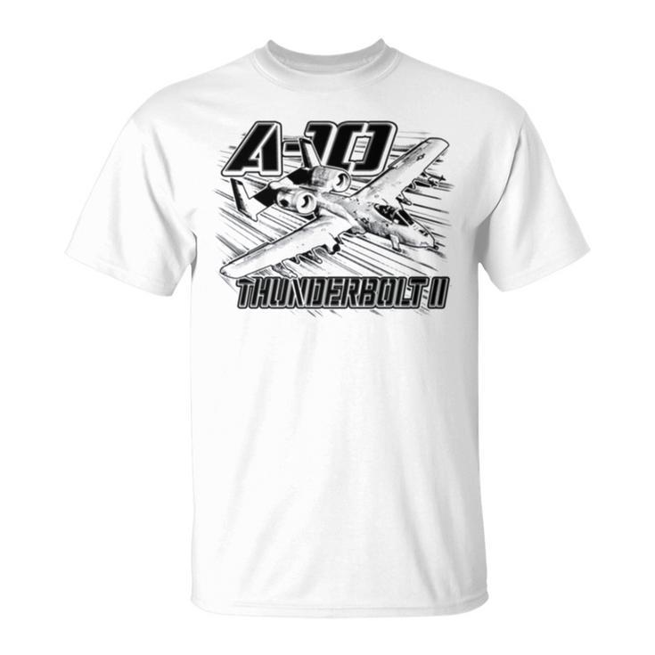 A 10 Thunderbolt Ii Military Aircraft Unisex T-Shirt