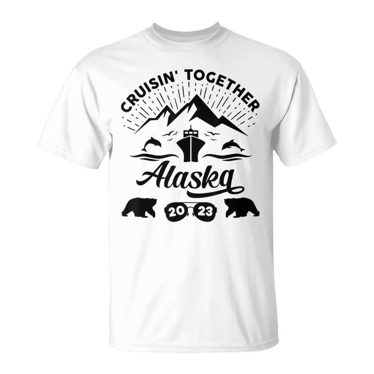 Alaska Cruise 2023 Family Summer Vacation Travel Matching  V2 Unisex T-Shirt
