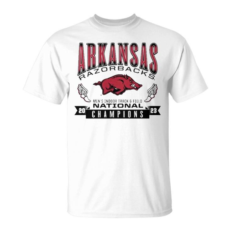 Arkansas National Champions 2023 Men’S Indoor Track &Amp Field Unisex T-Shirt