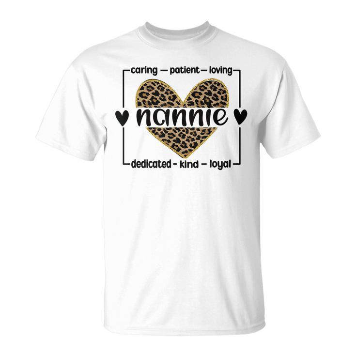 Best Nannie Grandmother Appreciation Nannie Grandma Unisex T-Shirt