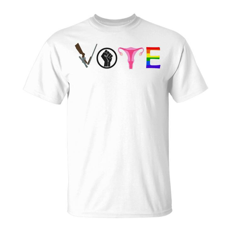 Black Lives Matter Vote Lgbt Gay Rights Feminist Equality  Unisex T-Shirt