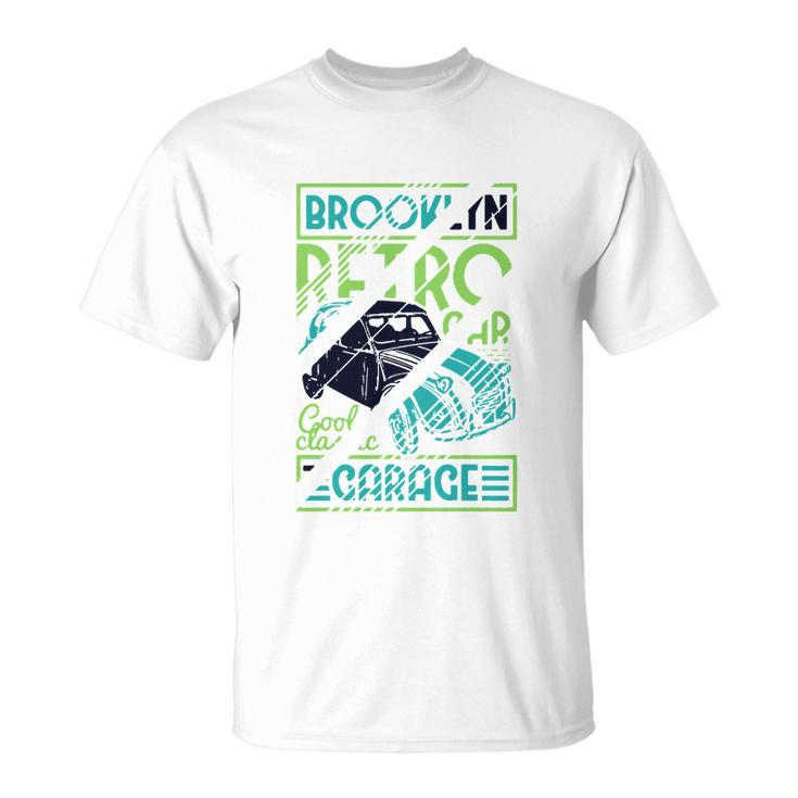 Brooklyn Retro Car Unisex T-Shirt