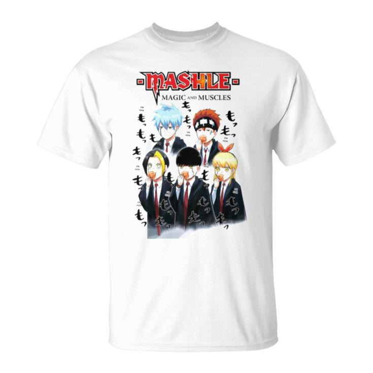 Burnedead And Friends Mashle Magic And Muscles Unisex T-Shirt