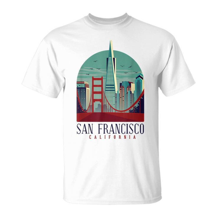 California San Francisco Usa Woman Men  Unisex T-Shirt