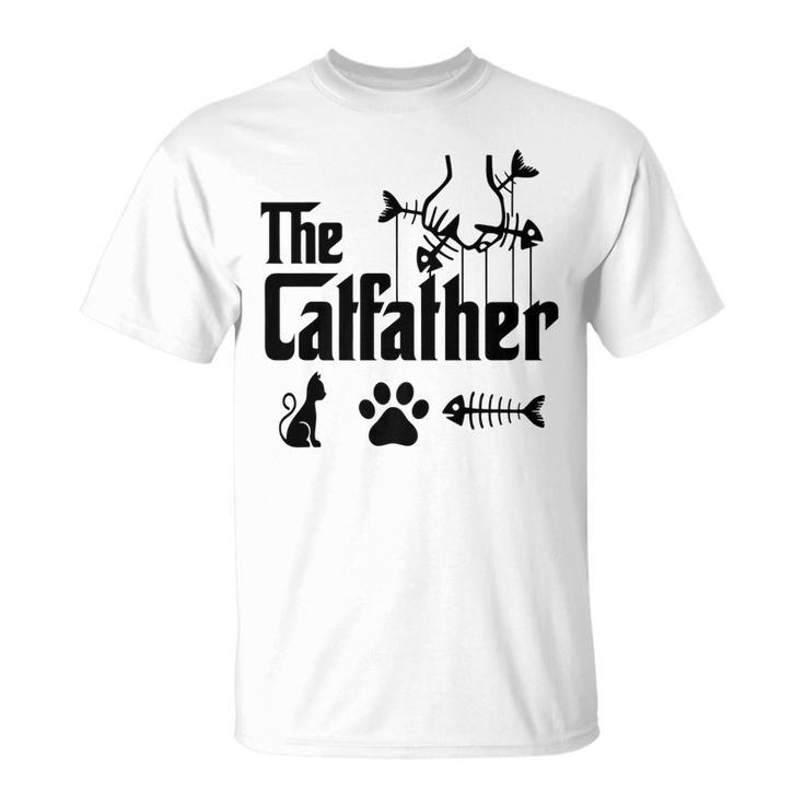 The Catfather Parody Cat Lovers Cat Dad Fathers Day T-shirt