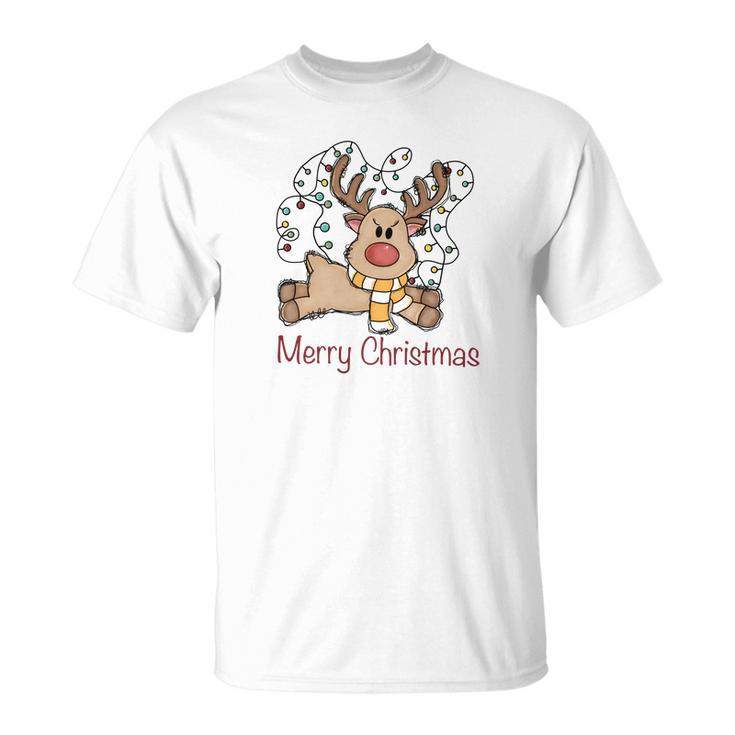 Christmas Deer Merry Christmas T-shirt