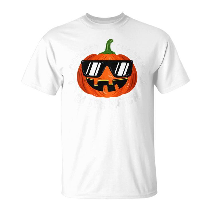 Coolest Pumpkin In The Patch Toddler Boy Girl Halloween T-shirt