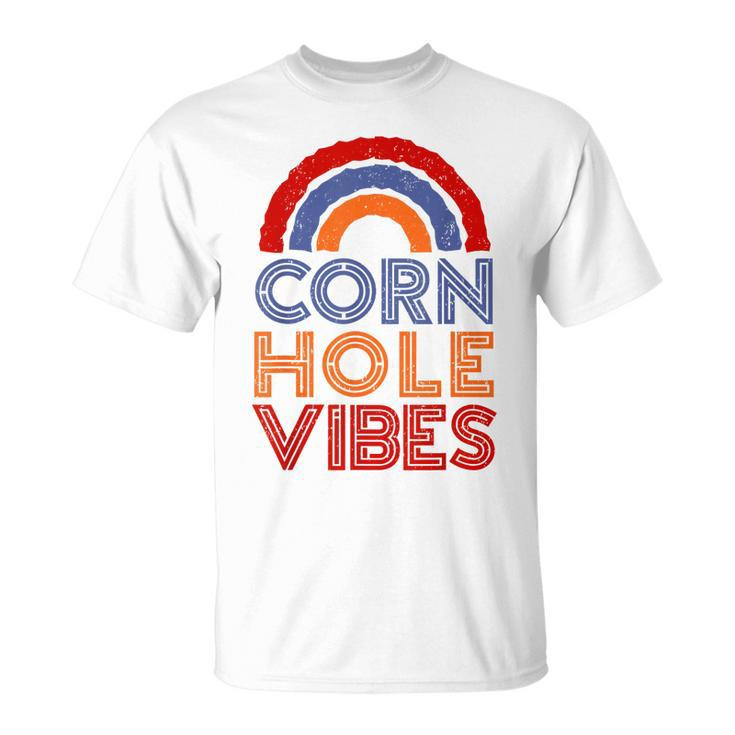 Cornhole Vibes Cornhole  For Cornhole Player  Unisex T-Shirt