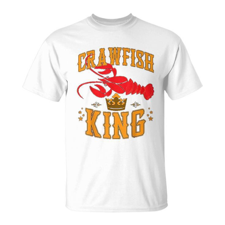 Crawfish King Crawfish Boil Party Festival T-shirt