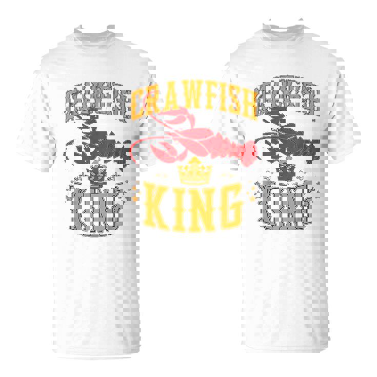 Crawfish King Crawfish Boil Party Festival T-shirt