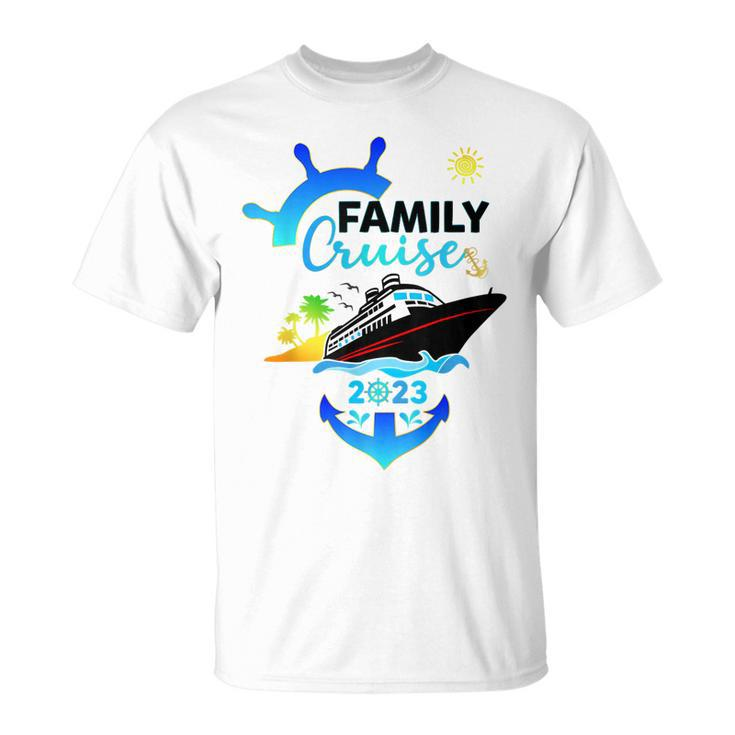 Cruise Family Vacation Matching Group Crew Squad 2023  Unisex T-Shirt