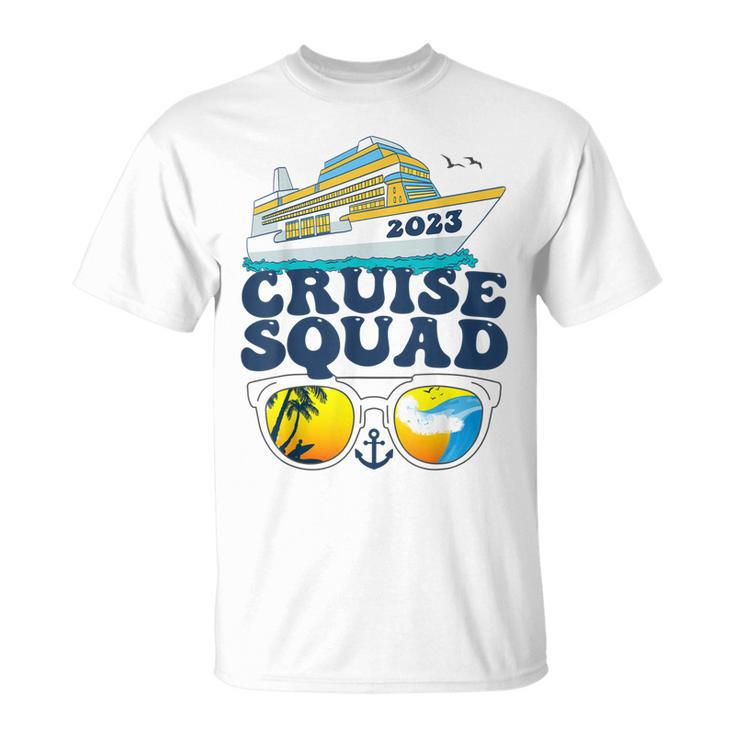 Cruise Squad 2023 For Family Matching Family Cruise 2023  Unisex T-Shirt