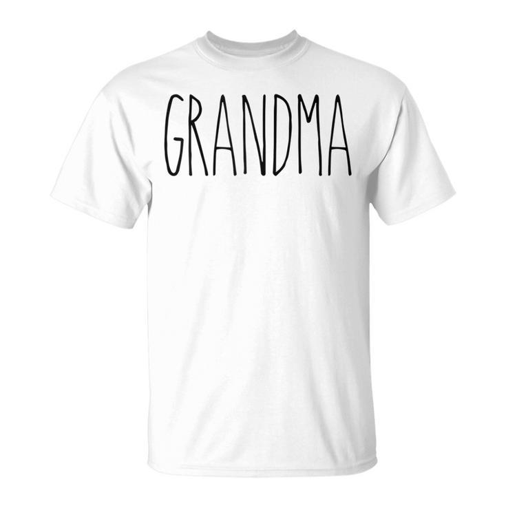 Dunn  Style Grandma Women Grandmother Gift Christmas Rae Unisex T-Shirt