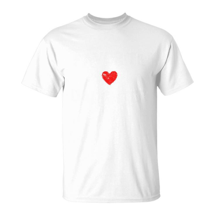 Favorite Daughter Heart Love Dad Mom Unisex T-Shirt