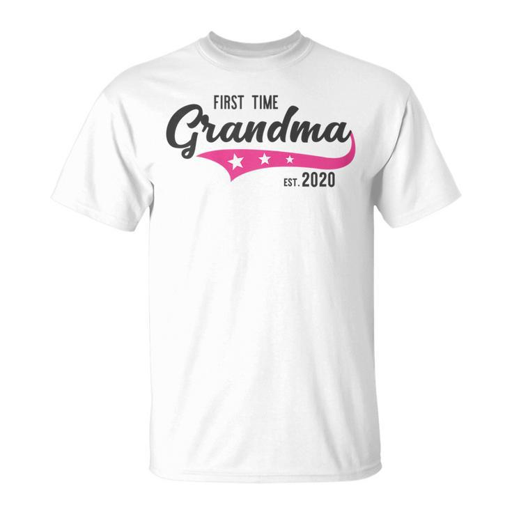 First Time Grandma 2020 I New Grandmother Gift For Womens Unisex T-Shirt