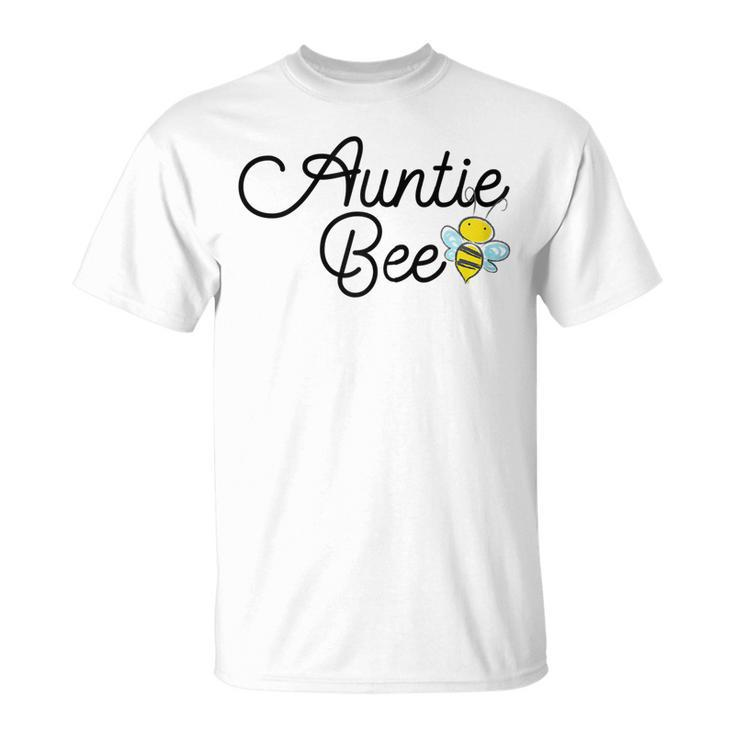 Funny Auntie Bee Baby Shower Costume Cute Gender Reveal Gift Gift For Womens Unisex T-Shirt