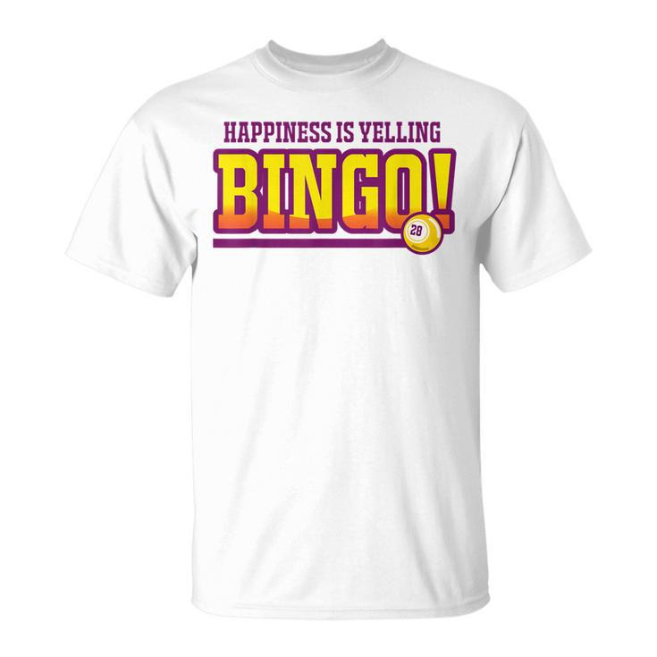 Funny Bingo Players  Gift For Mom Grandma Unisex T-Shirt