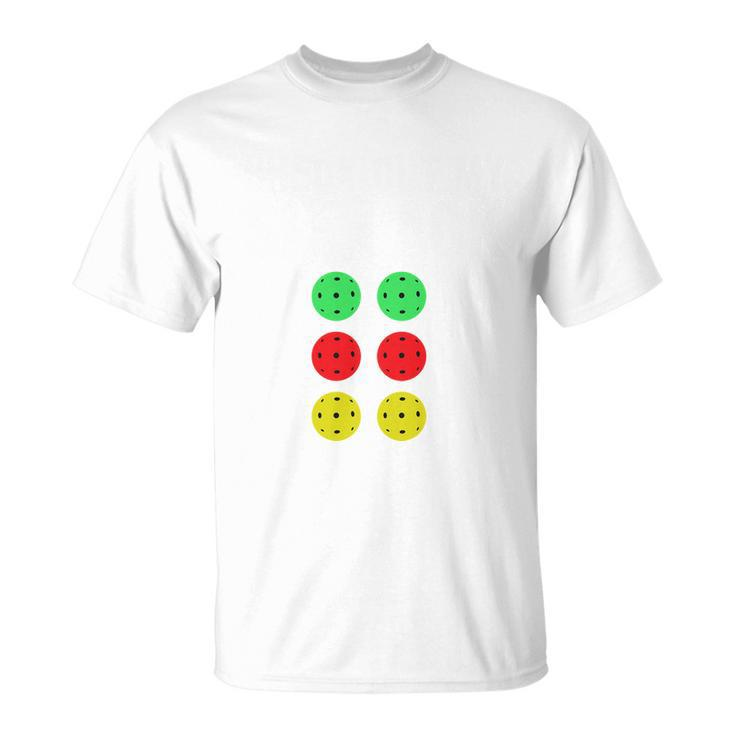 Funny Pickleball Check Out My Six Pack Unisex T-Shirt