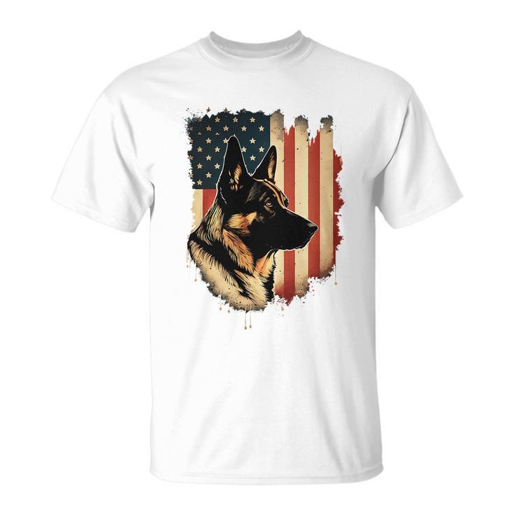 German Shepherd American Legend Unisex T-Shirt
