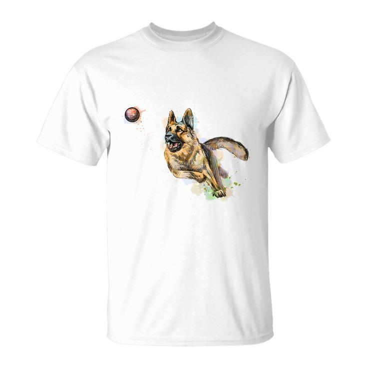 German Shepherd Dog V3 Unisex T-Shirt