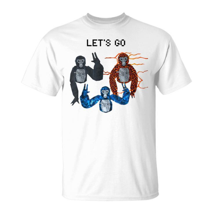 Gorilla Tag Monke Vr Gamer  For Kids Adults Ns  Unisex T-Shirt