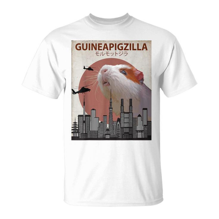 Guineapigzilla Guinea Pig T-Shirt T-shirt