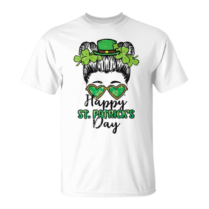 Happy St Patricks Day Bun Saint Paddys Girls Kids Youth N  Unisex T-Shirt