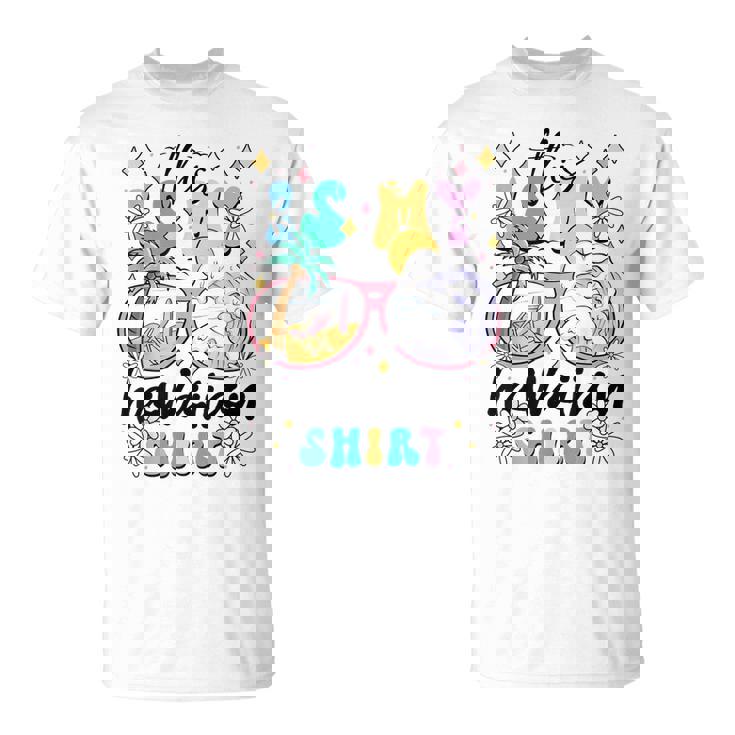 This Is My Hawaiian Groovy Tropical Luau Costume Party T-shirt