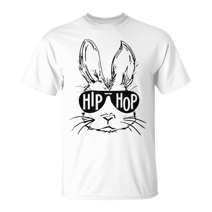 Hip Hop Bunny With Sunglasses Easter Hippity Rabbit Funny  Unisex T-Shirt