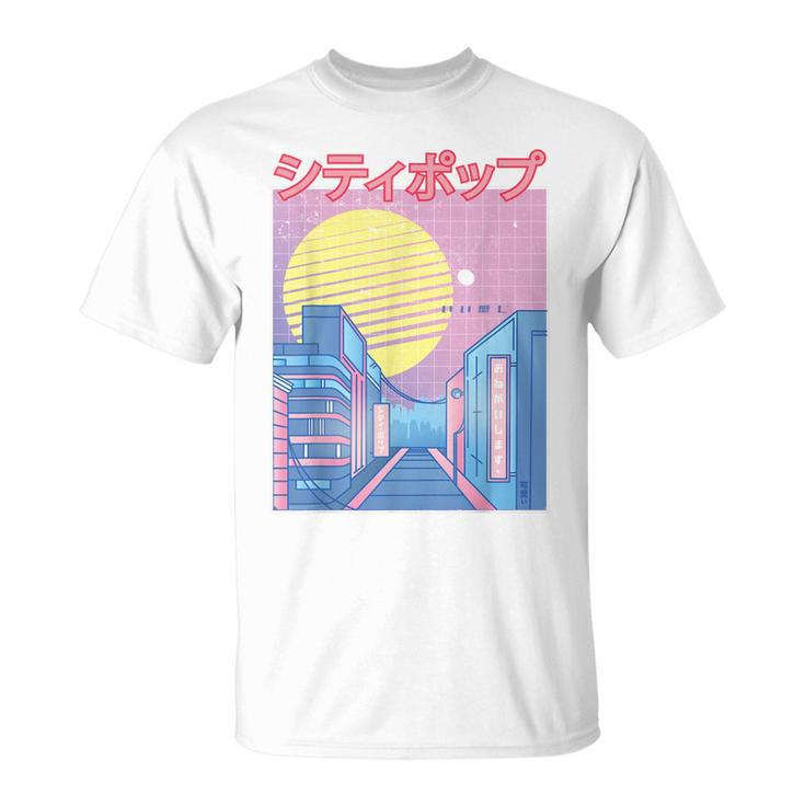 Japan City Pop Kawaii 80S Japanese Anime Music Aesthetic  Unisex T-Shirt