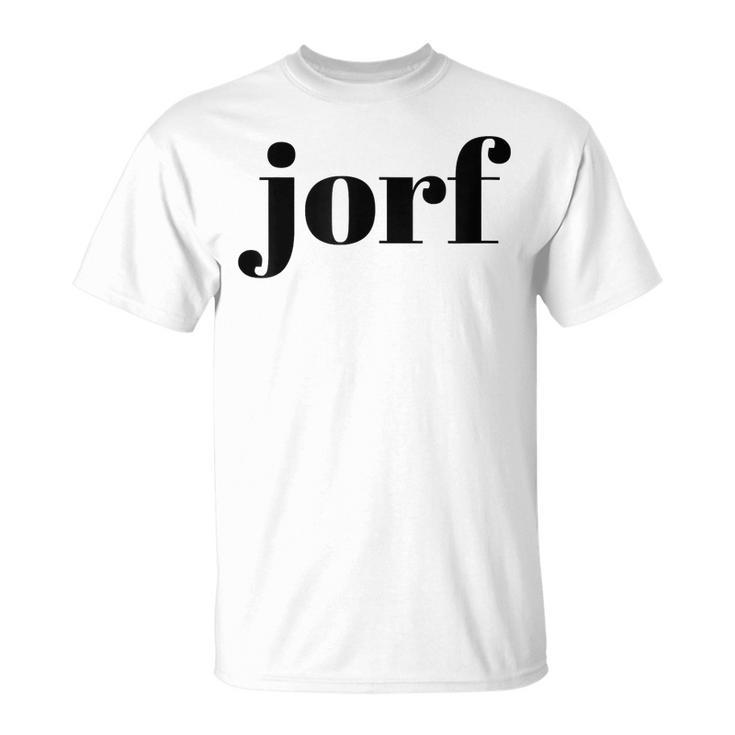 Jorf Jury Duty Trial Attorney Juror Judge T-shirt
