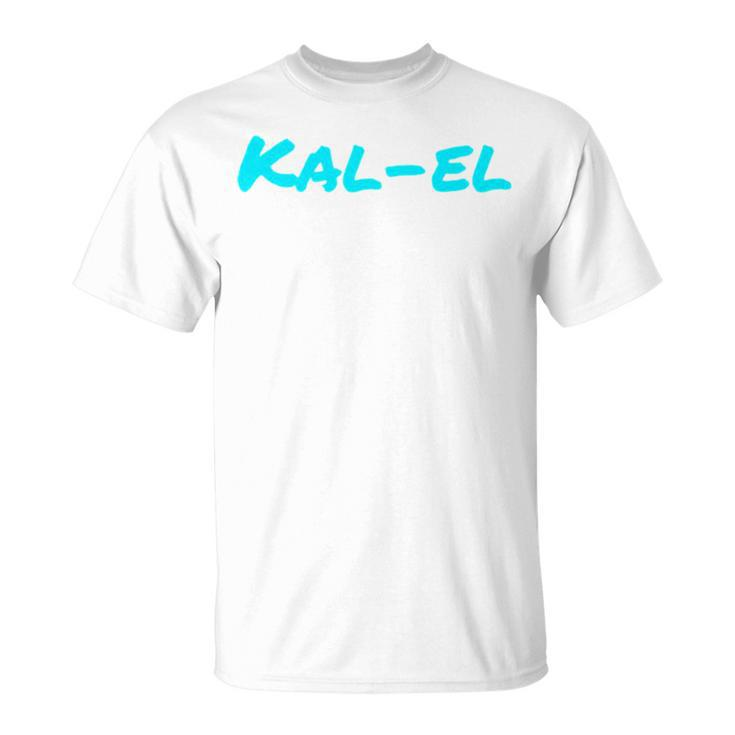 Kal El Typo Design Unisex T-Shirt