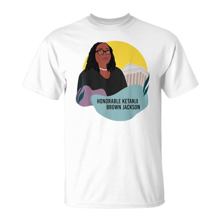 Ketanji Brown Jackson Black History African Woman Judge Law T-shirt