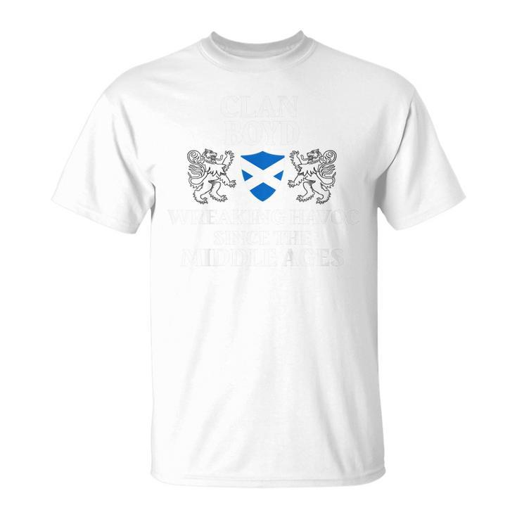 Kids Boyd Scottish Clan Scotland Family Name T-shirt