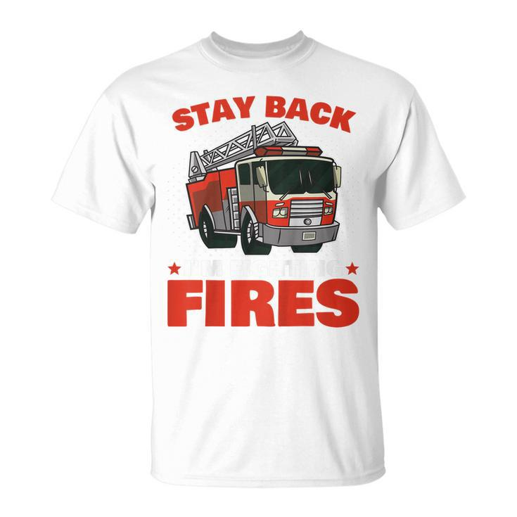 Kids Firefighter  Fireman  For Toddler Boys Firefighter  Unisex T-Shirt