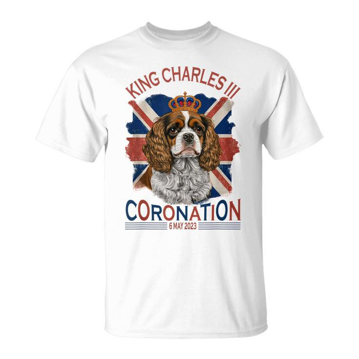 King Charles Iii British Royal Coronation May Spaniel Dog  Unisex T-Shirt