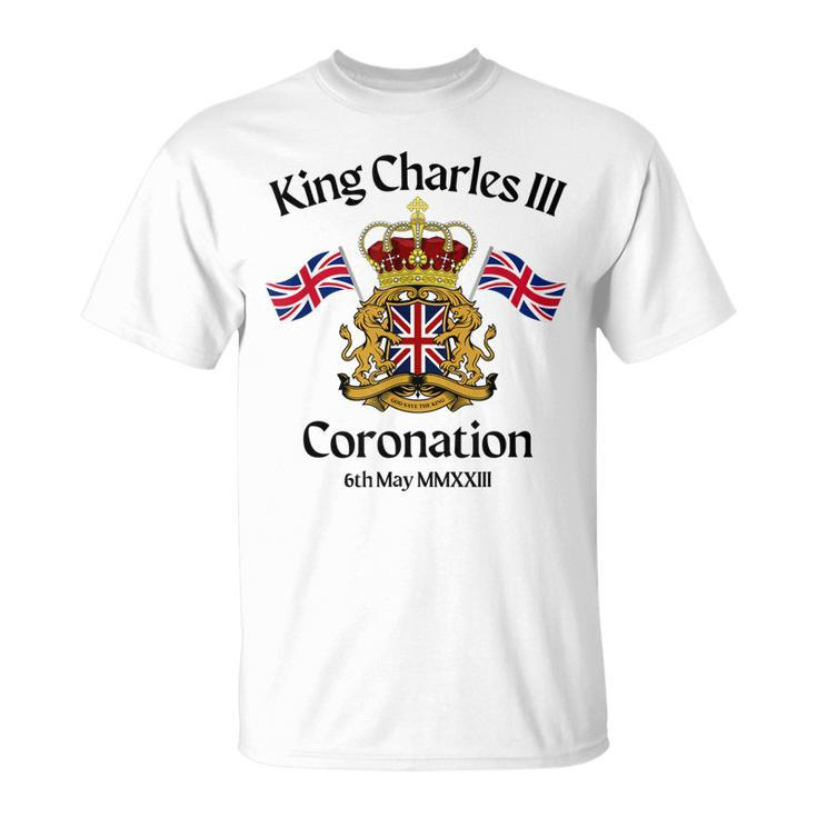 King Charles Iii Coronation 2023 The Kings Coronation  Unisex T-Shirt