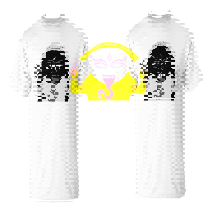 Maa Kali Spiritual Hinduism Jainism And Buddhism   Unisex T-Shirt