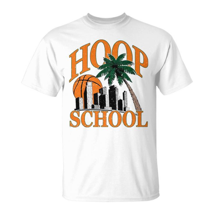 Miami Hoop School Basketball Unisex T-Shirt